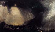 Joseph Mallord William Turner Snow Storm, Hannibal and his Army Crossing the Alps oil painting reproduction